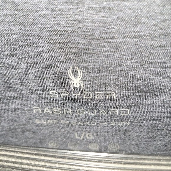 Spyder rashguard long sleeve shirt large mens - Picture 8 of 8